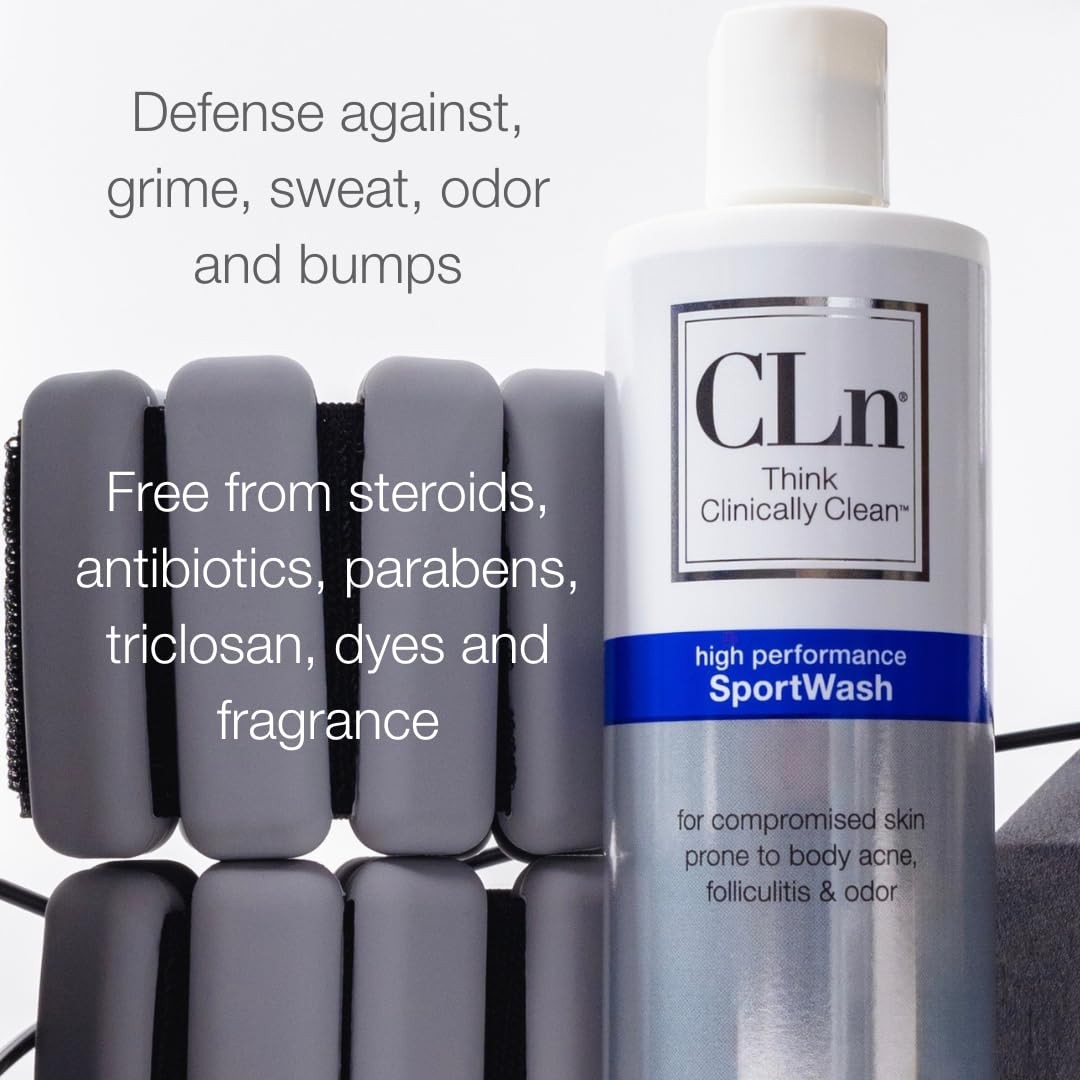 CLn? SportWash ?C High-Performance Sport Body Wash, For Men & Women Prone to Bo
