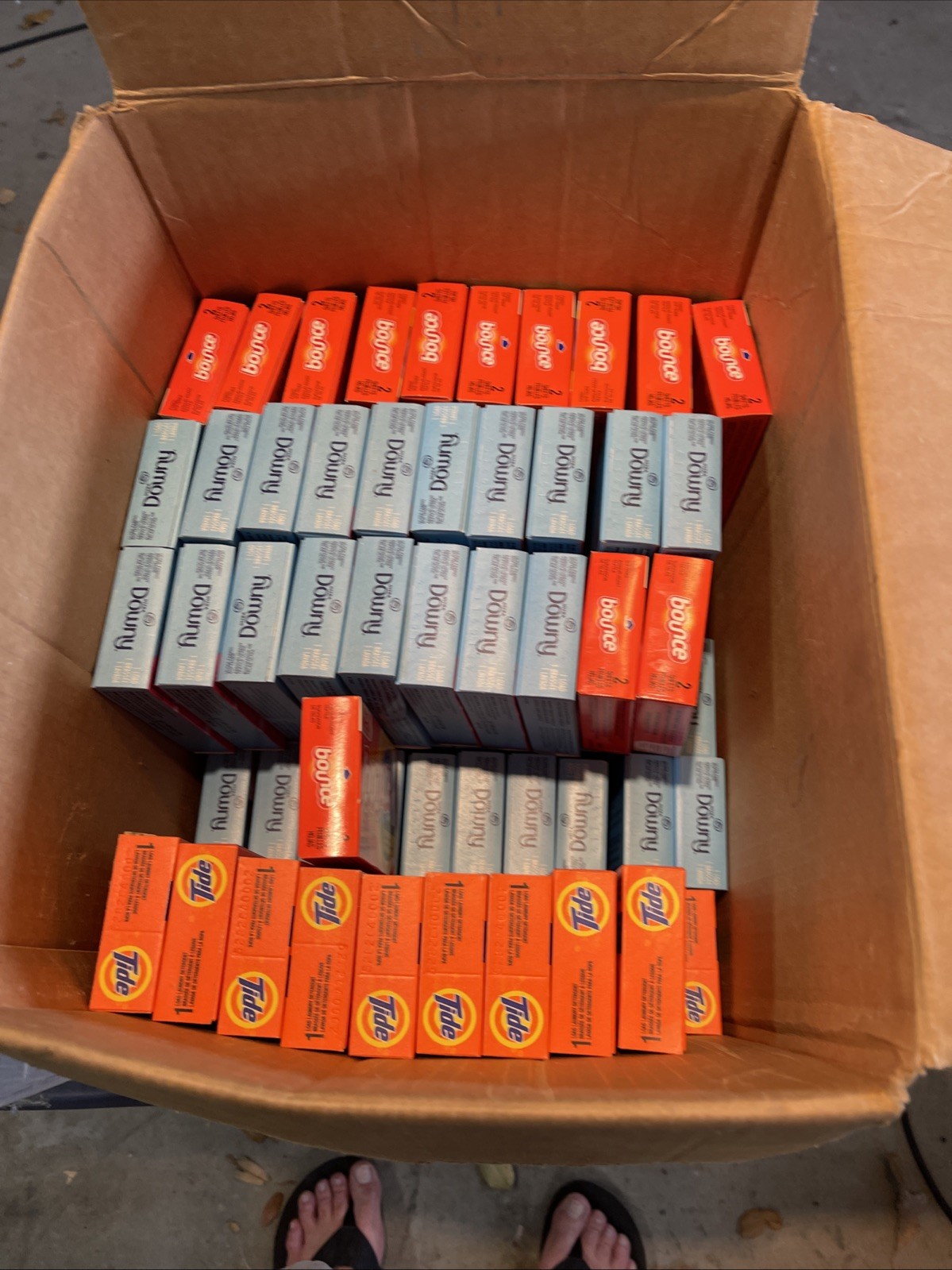 19 Tide 52 Downy 23 Bounce For Vendor