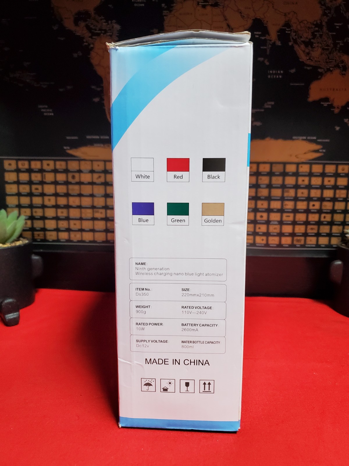 9th Gen. Wireless Charging Nano Blue Light Atomizer Free Shipping 🚢