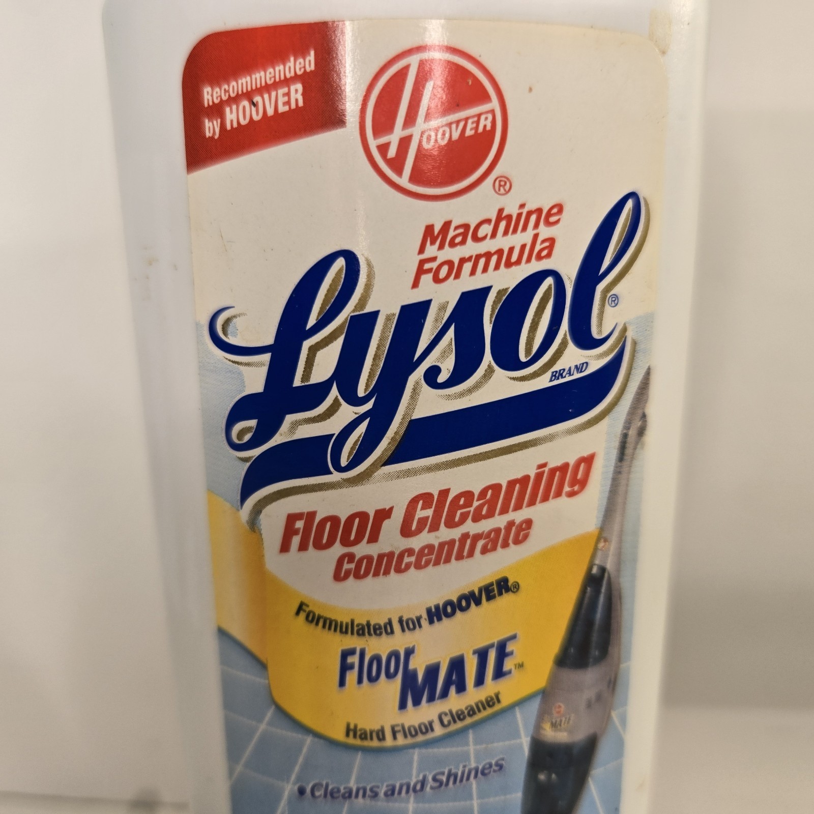 Hoover Lysol Floor Cleaning Floormate Concentrate Floor Mate Cleaner Vtg 8oz NEW