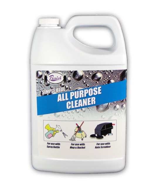 Parish Simple Blue Fast Acting Rinse-Free No Film All Purpose Cleaner