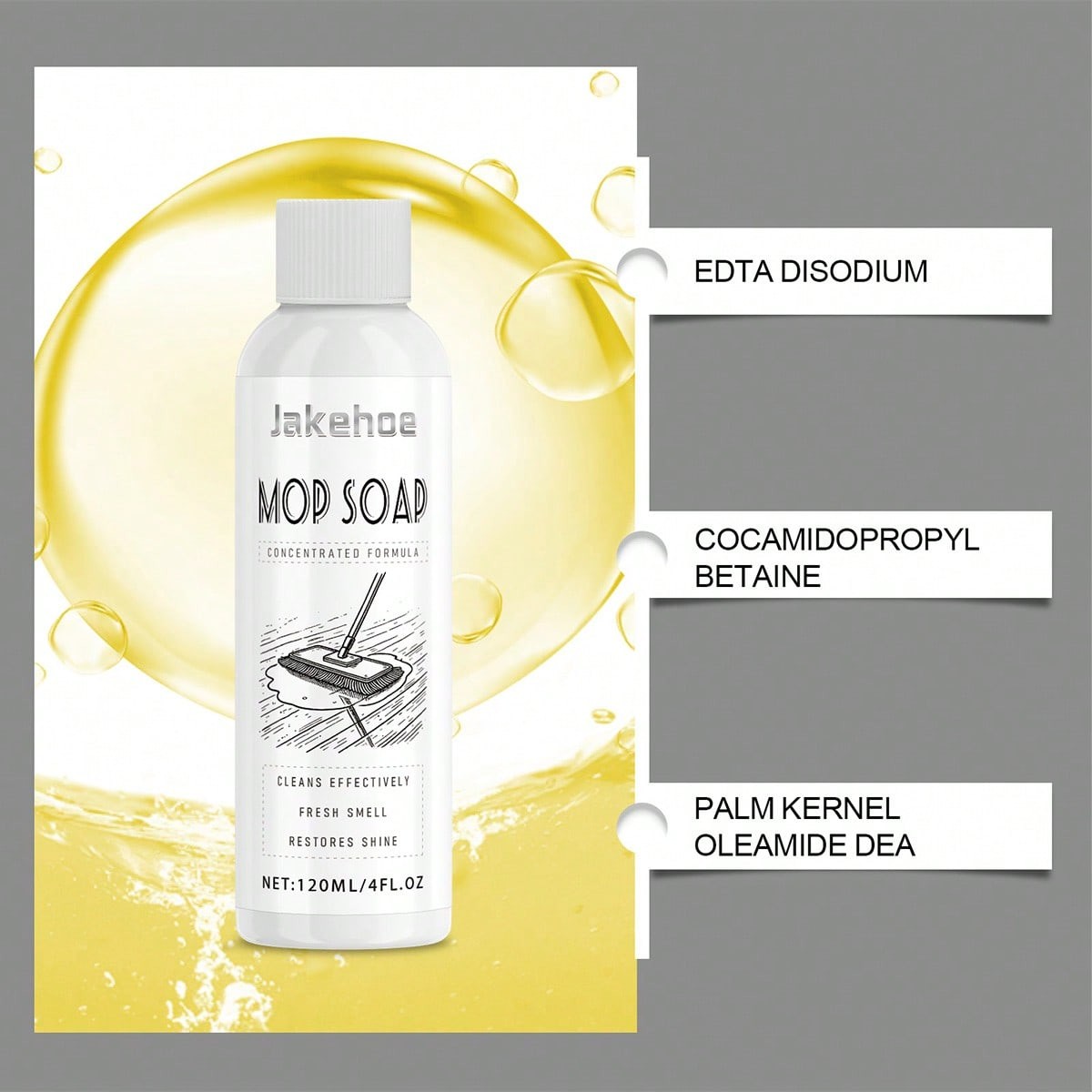 Mop Soap Concentrated Formula Mop Soap Highly Scented Mop Cleaner Mop Soap US