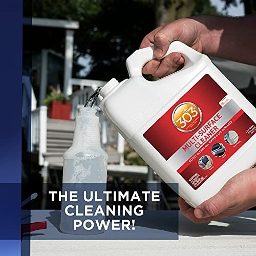 Fabric and Vinyl Cleaner 1 Gallon Multi-Surface Residue Free Boat Patio