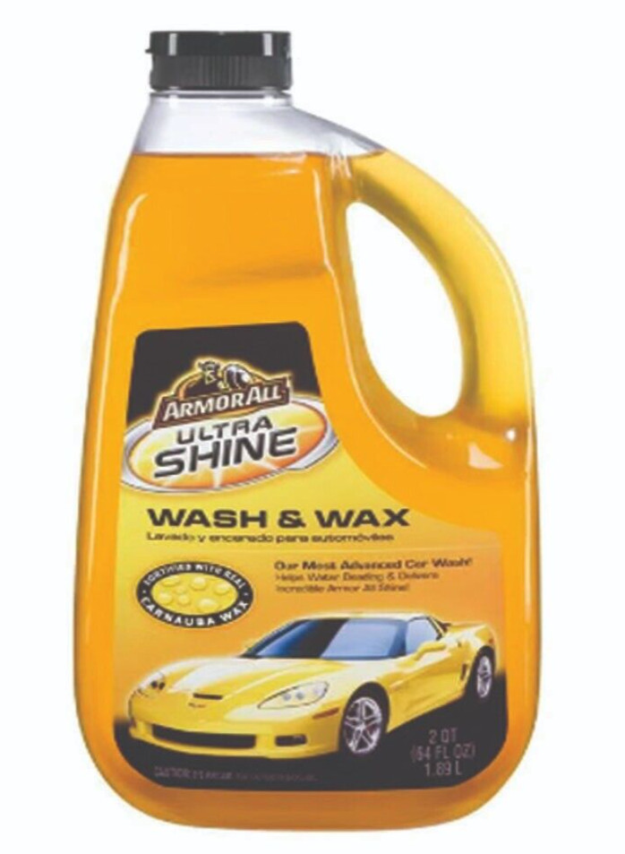 Armor All Ultra Shine Wash and Wax Liquid 64oz 4 PACK Free shipping