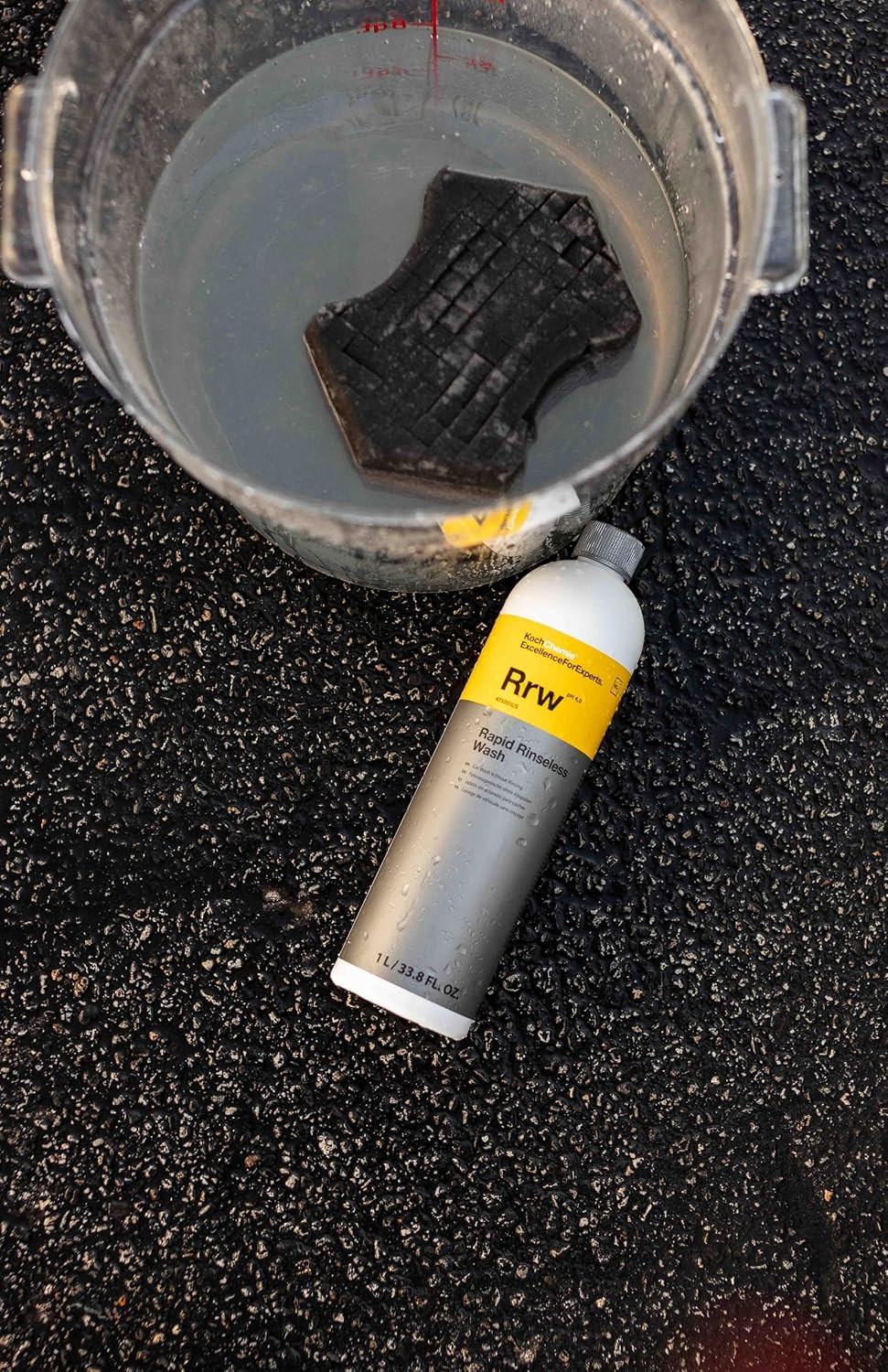Koch-Chemie – Rapid Rinseless Wash – Premium Wash Results Using Minimal Water –