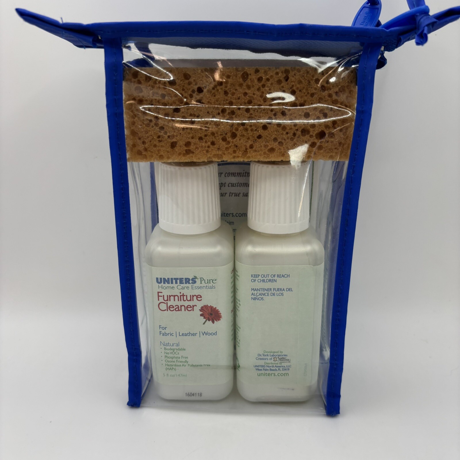UNITERS Pure Home Care Essentials Furniture Cleaner/Stain Remover Set *NIB*