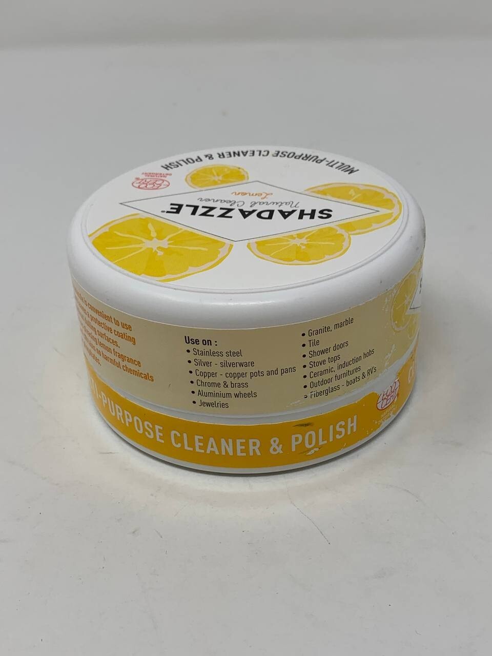 Shadazzle Eco-Friendly All-Purpose Cleaner and Polish Lemon Made In France