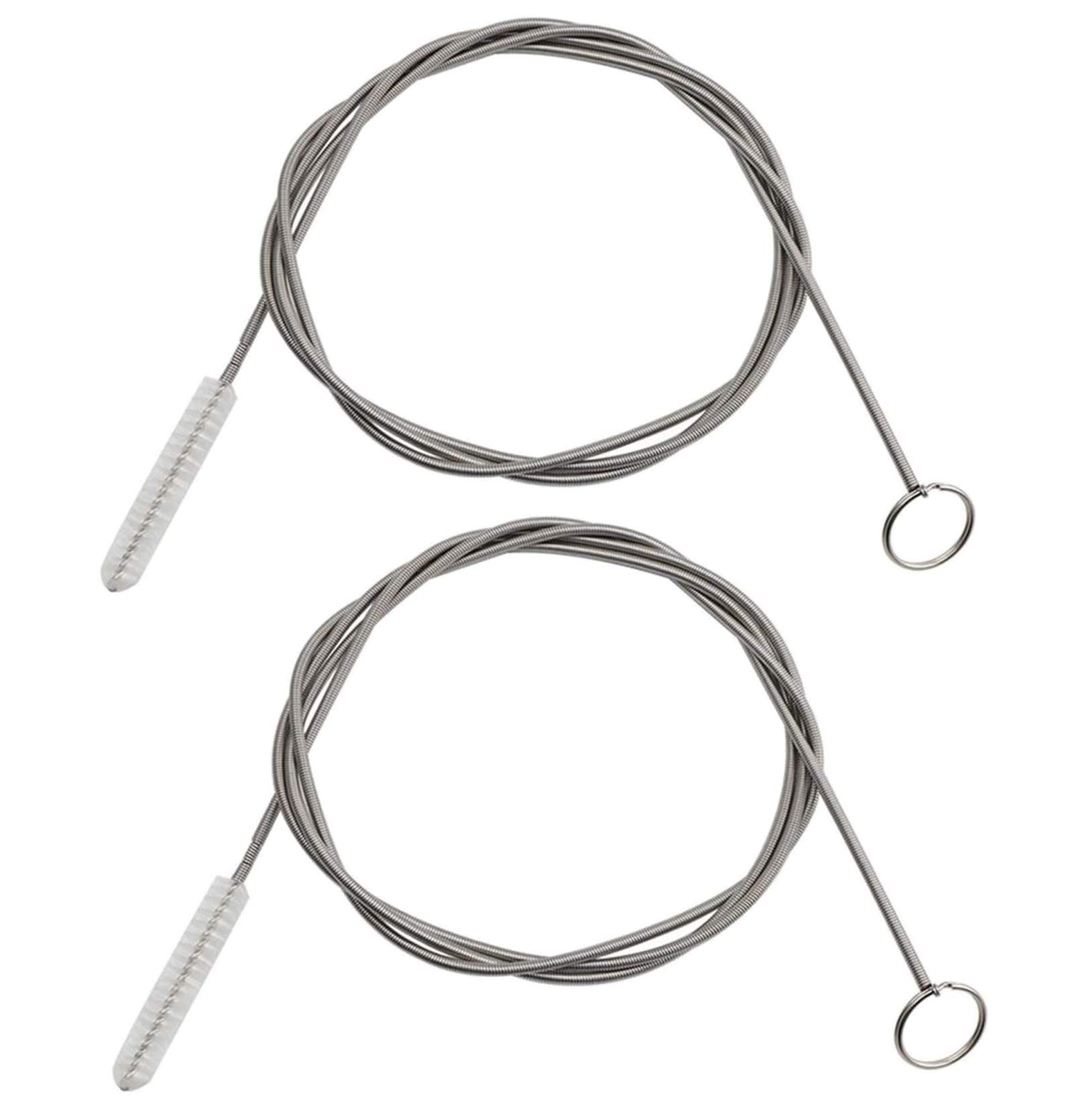 2-Pack 60” Flexible Tube Cleaning Brushes – Stainless & Nylon for Aquariums &…