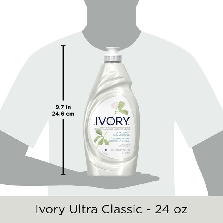 Ivory Dish Soap Original 709mL/1.5pt/24fl oz 3 PACK 10 Per master case