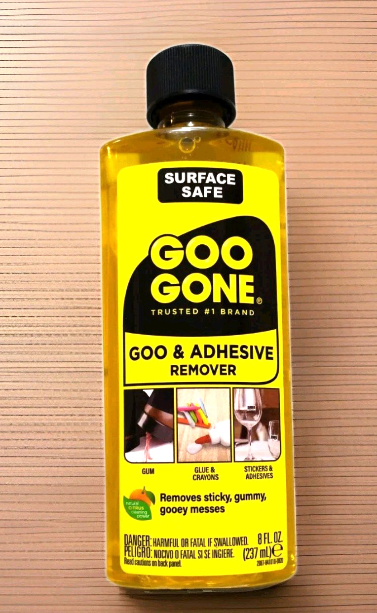 Goo Gone Adhesive Remover 8Oz Surface Safe Adhesive Remover Stickers Labels Tape
