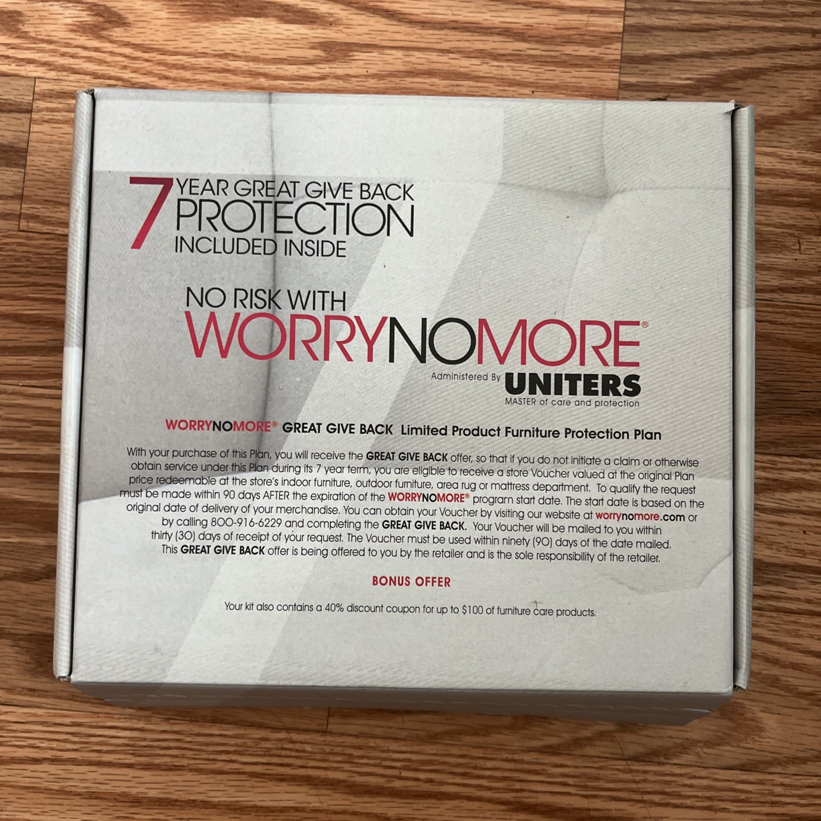 WorryNoMore Uniters Furniture Cleaning Protection Kit Fabric Leather