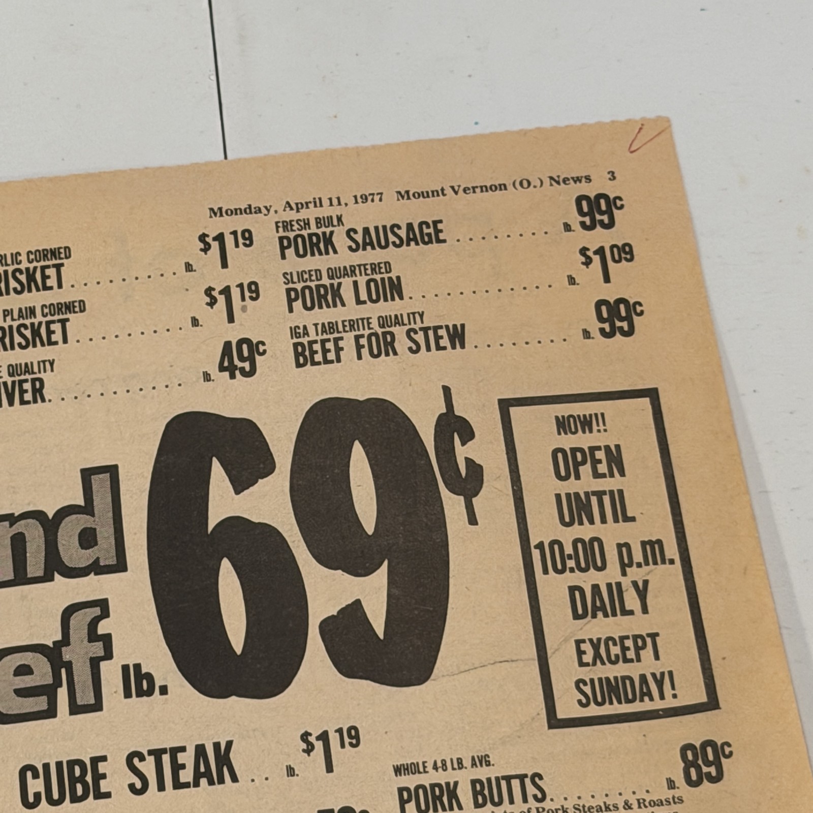 Vintage 1977 Lestoil Heavy Duty Cleaner Advertisement Print Ad Original IGA