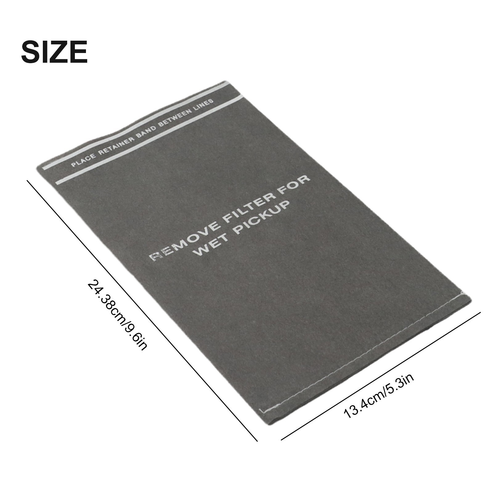 High Quality Dust Bags For Shop Vacuums 2 To 2.5 Gallon Cloth And Non-woven
