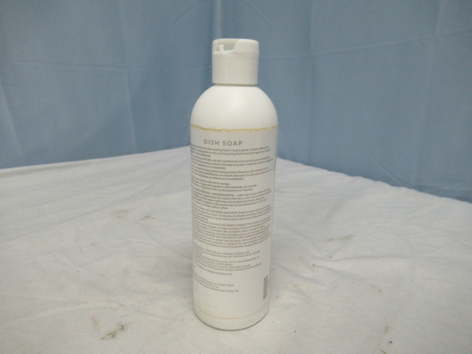 Scentsy Clean Dish Soap Lemon Verbena 16 fl oz *Lid cracked but unopened (UU)