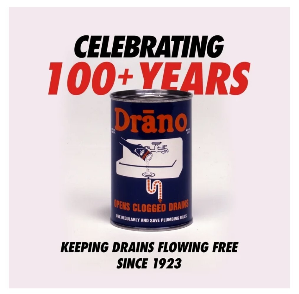 Drano Max Build-Up Remover Drain Clog Preventor, Liquid Commercial Line, 60 oz