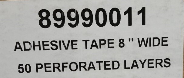 (12 Rolls) Ecolab 8″ Adhesive Tape Oasis Pro Sticky Paper Refills ECO89990011