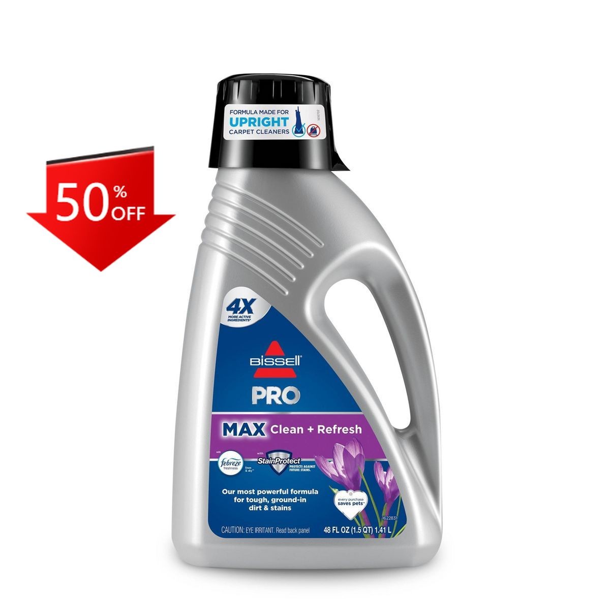 BISSELL 48oz Professional Cleaning Formula with Febreze: Carpet Cleaner
