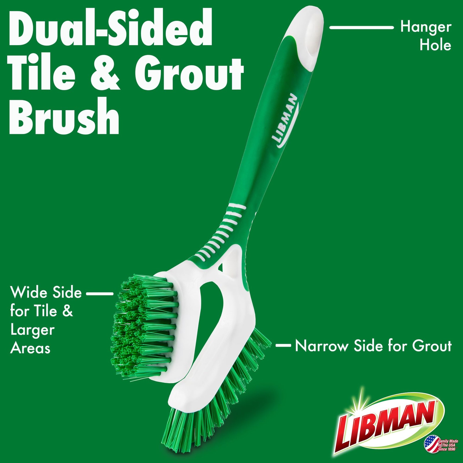 Libman Heavy Duty Scrub Brush Kit | Cleaning Brushes for Household Use | Tub …