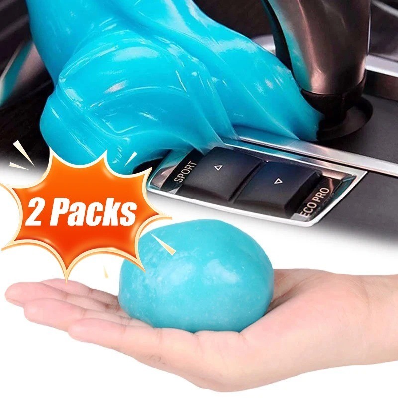 2 Packs Cleaning Gel for Car Detailing Putty Car Vent Cleaner Cleaning Putty Gel
