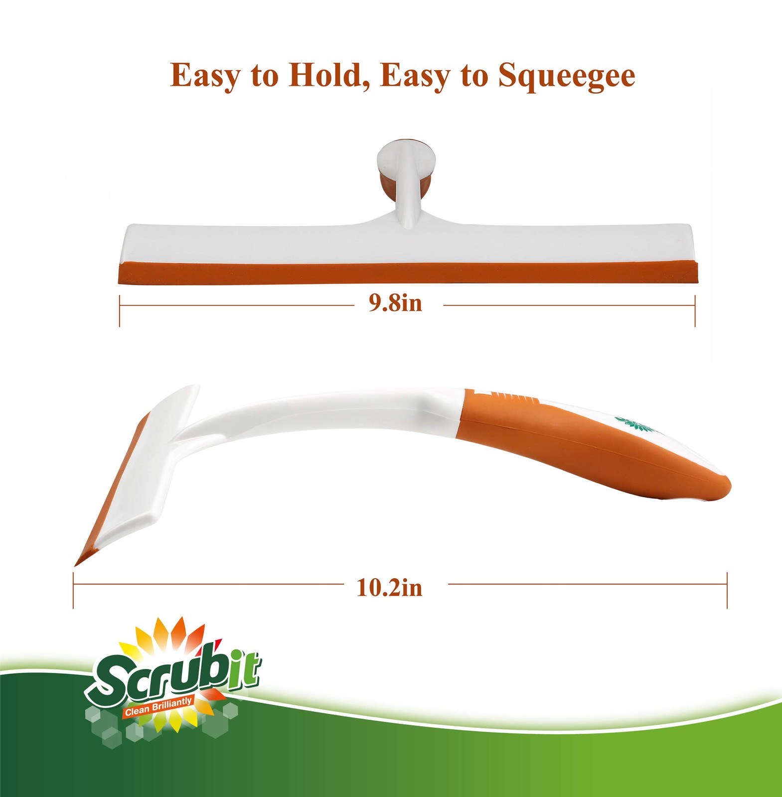 Window And Shower Squeegee Lightweight Squeegy Cleaner For Windows Glass Car Win