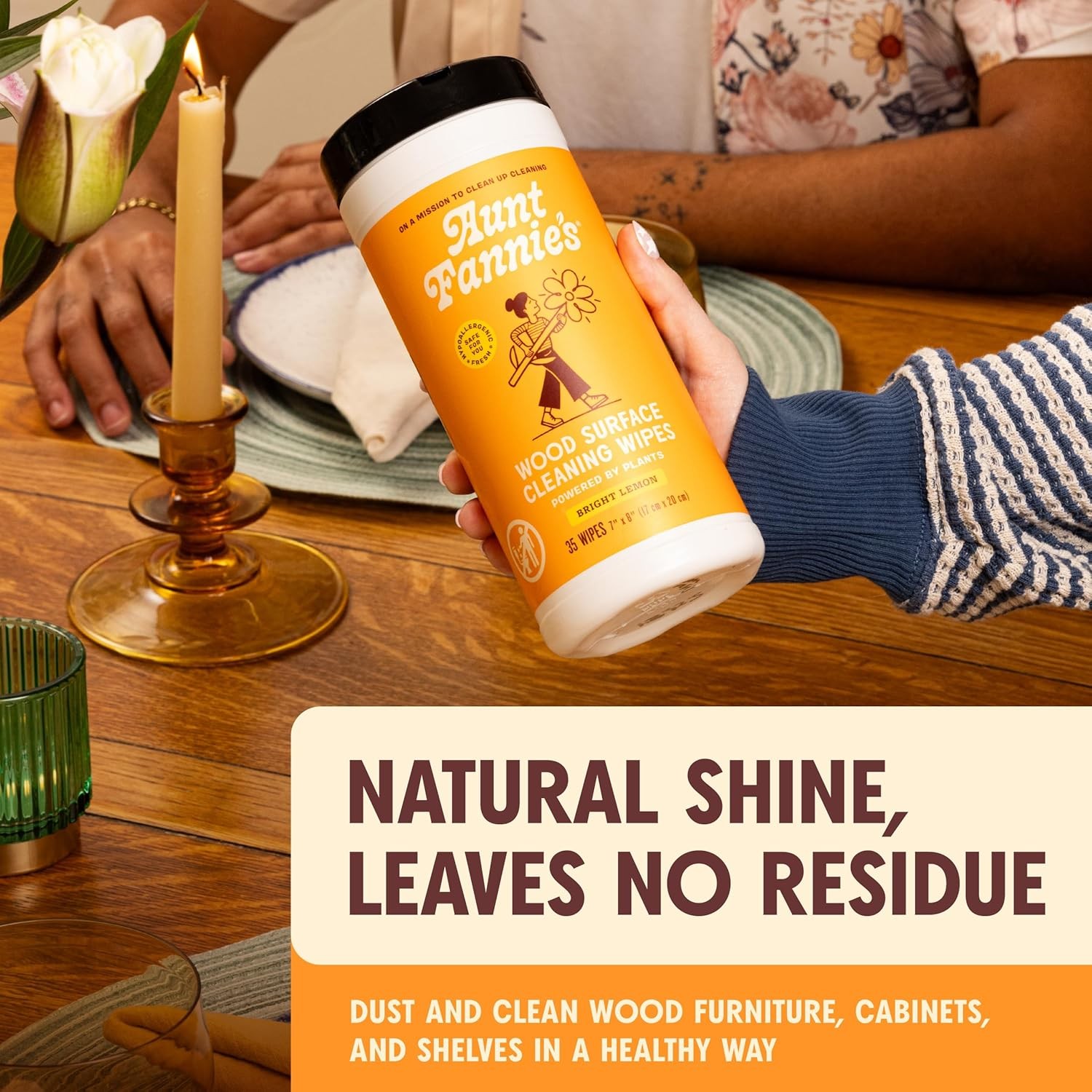 Wood Surface Cleaning Wipes Multipurpose Wood Surface Cleaner Cabinets Furniture