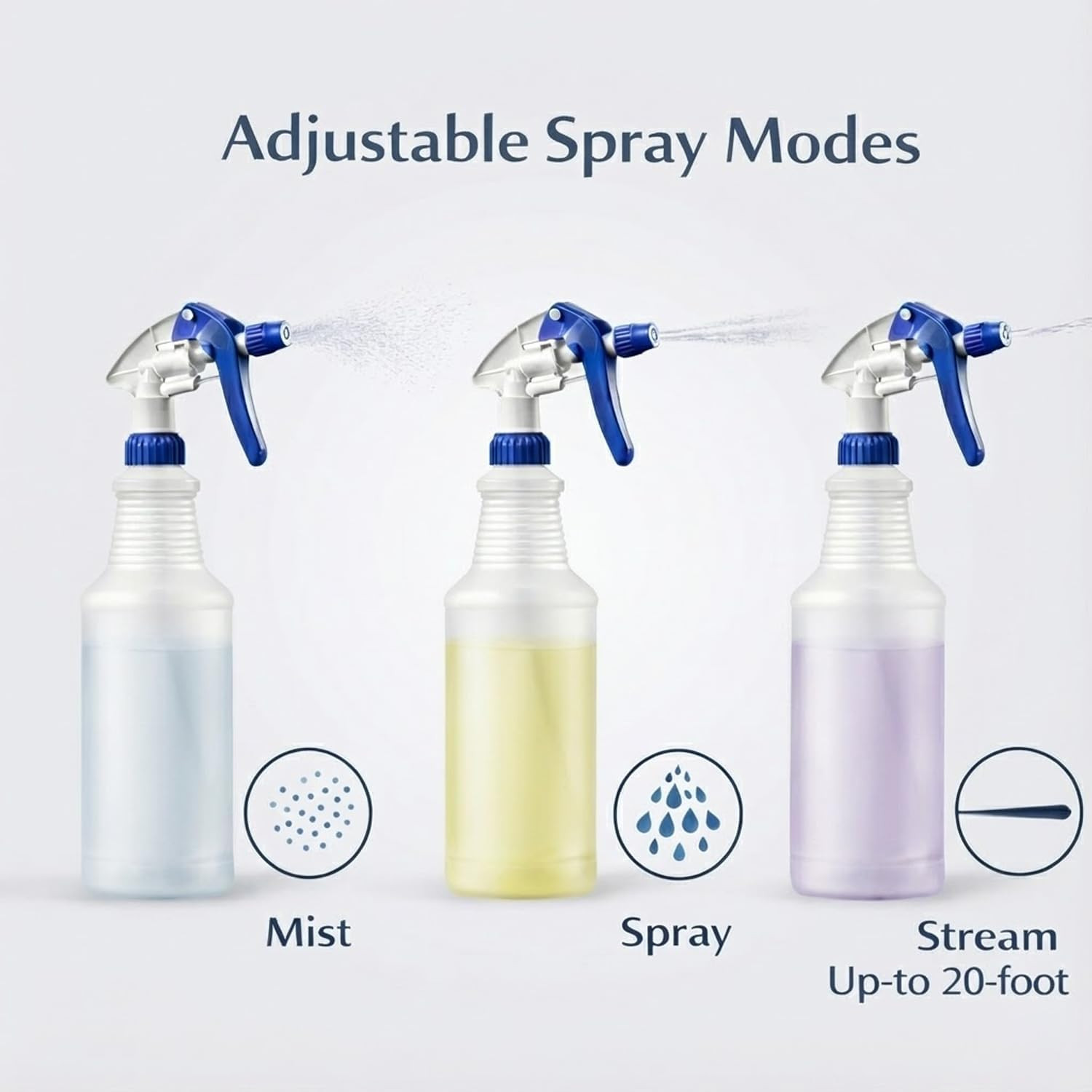Professional Sprayer 24-Ounce – 20 Foot Spray, Bleach Resistant, Adjustable Nozz