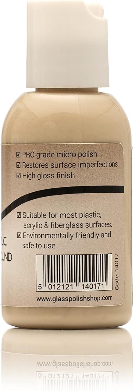 1.7oz 50ml Plastic & Acrylic Polishing Compound for Professional High-Gloss M…