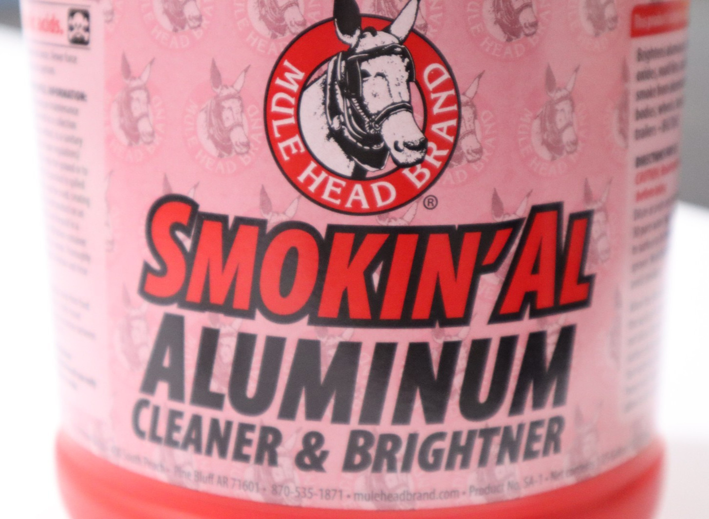 1 gallon, SMOKIN’AL ALUMINM CLEANER & BRIGHTNER SA-1