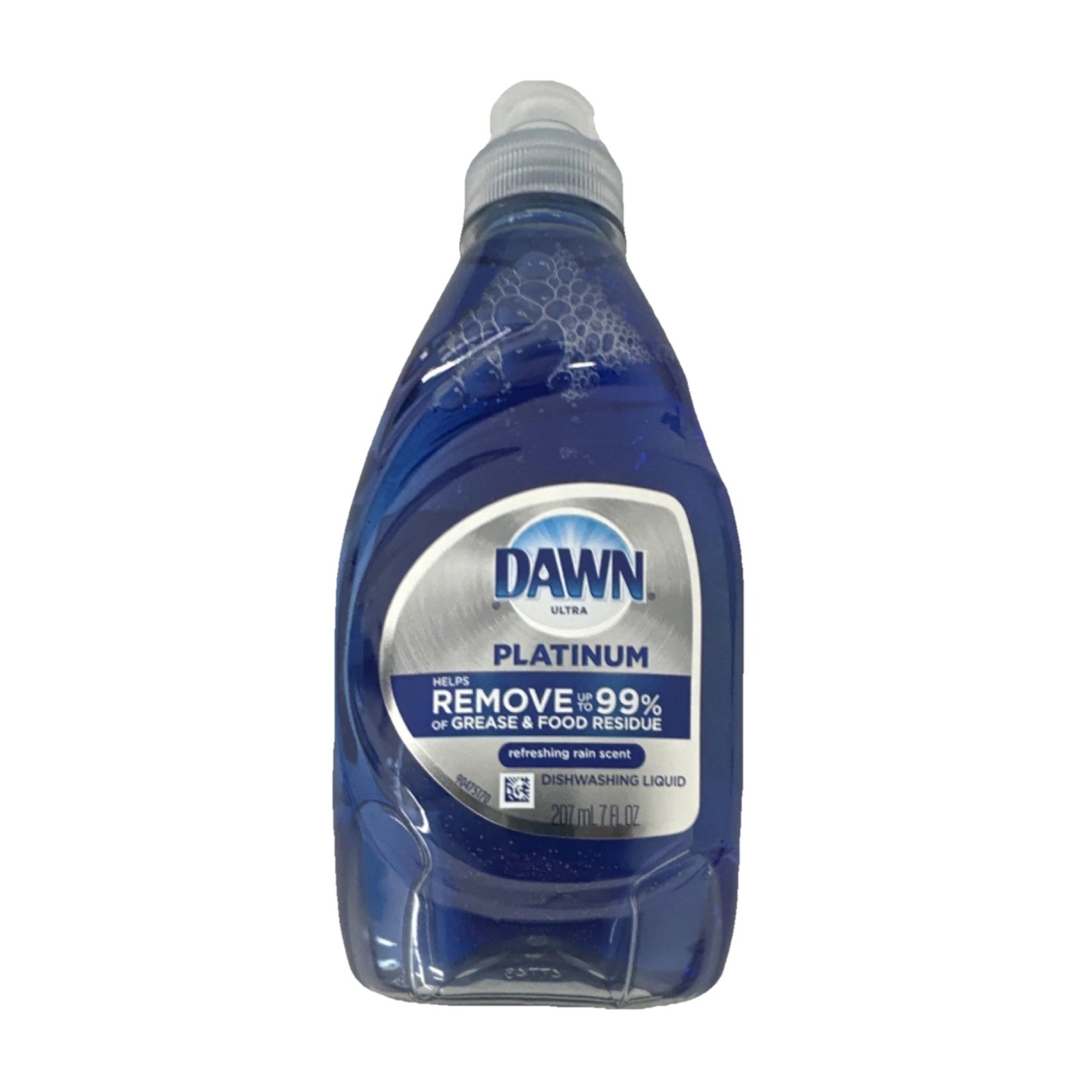 Dawn Platinum Dishwashing Liquid Refreshing Rain Scent 7 fl oz Removes Grease