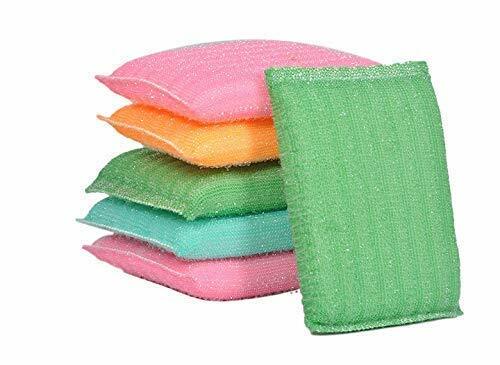 Sponge Scratch Proof Scourer Kitchen Scrubber for Dish Utensils Tiles Cleaning10