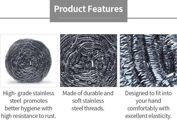 Atomy Stainless Steel Scrubber Cleaning Rust Resistant US Seller Fast Shipping