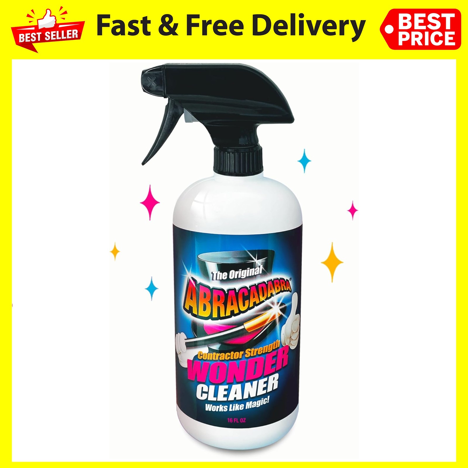 Wonder Cleaner – as Seen on TV – 16 Fl Oz Professional
