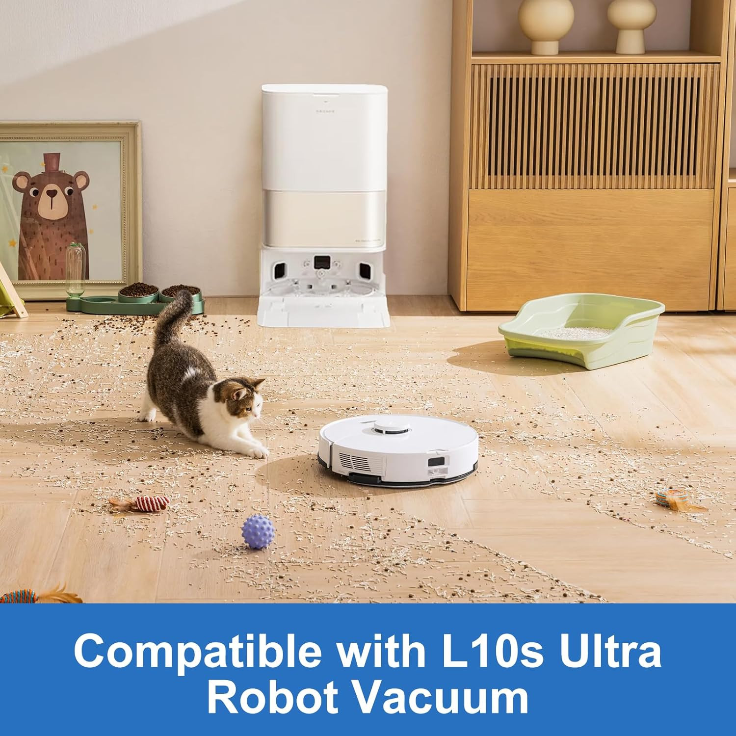 Floor Cleaning Solution Compatible with Dreame Cleaning Solution, Multi-Surface
