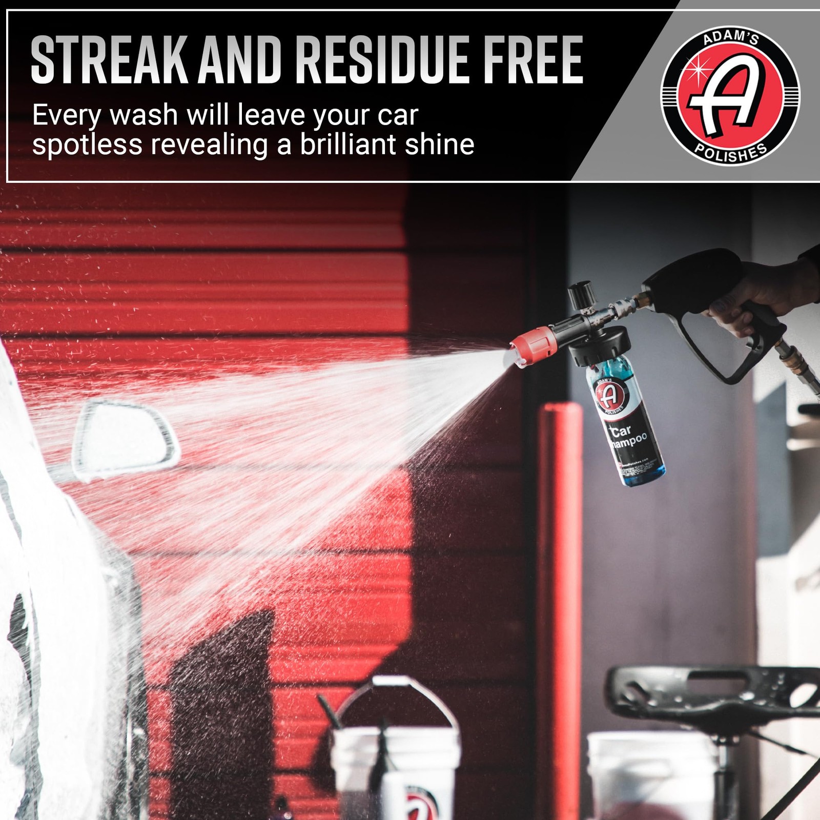 Hes Car Wash Shampoo Ph For Snow Foam Cannon Foam Gun Pressure Washer 5 Gallon