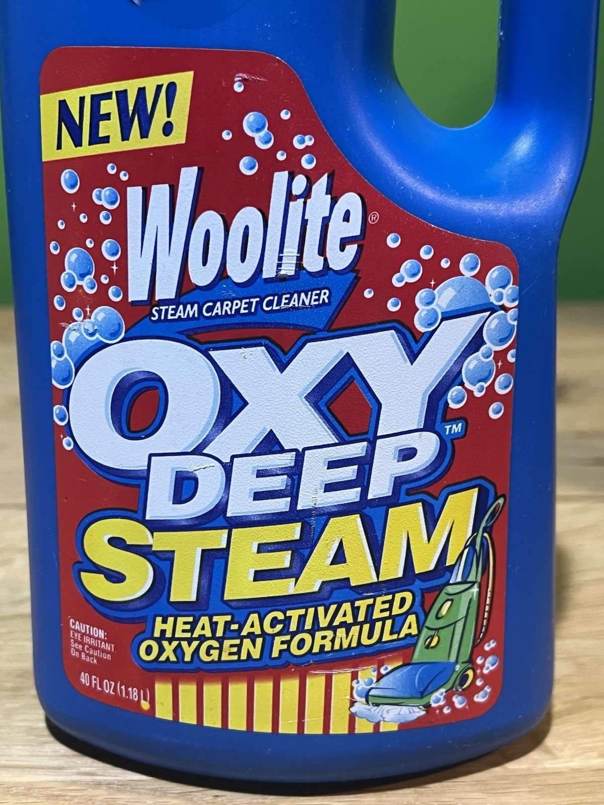 Woolite Oxy Deep Steam Carpet Cleaner 40oz 2003 Opened 90% Full
