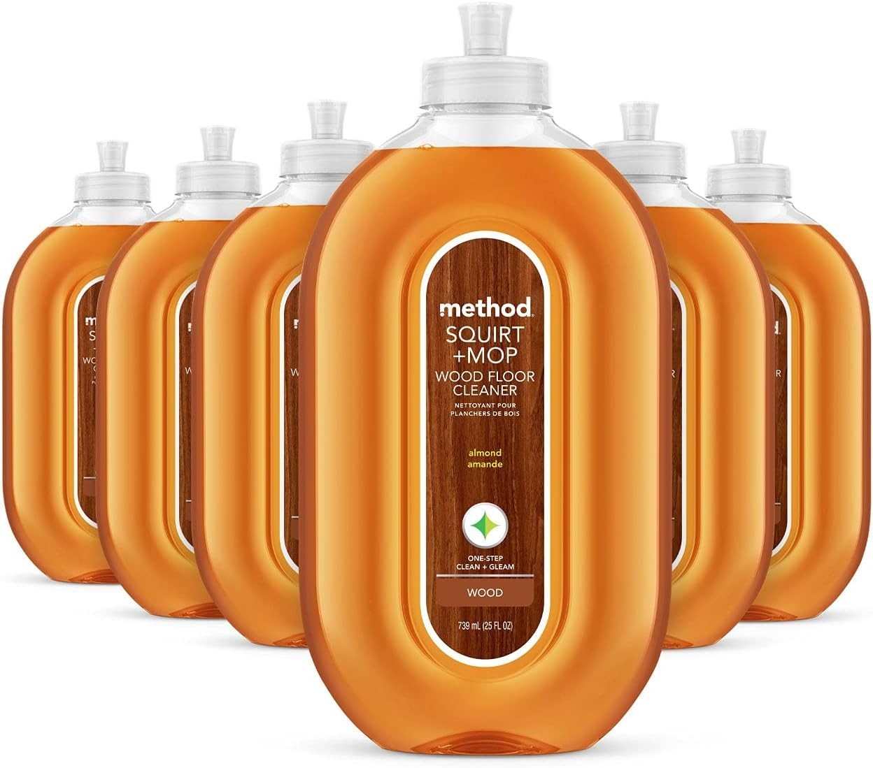 Effortless Shine: Method 25 Oz Almond Floor Cleaner – 6 Bottles for Easy Care