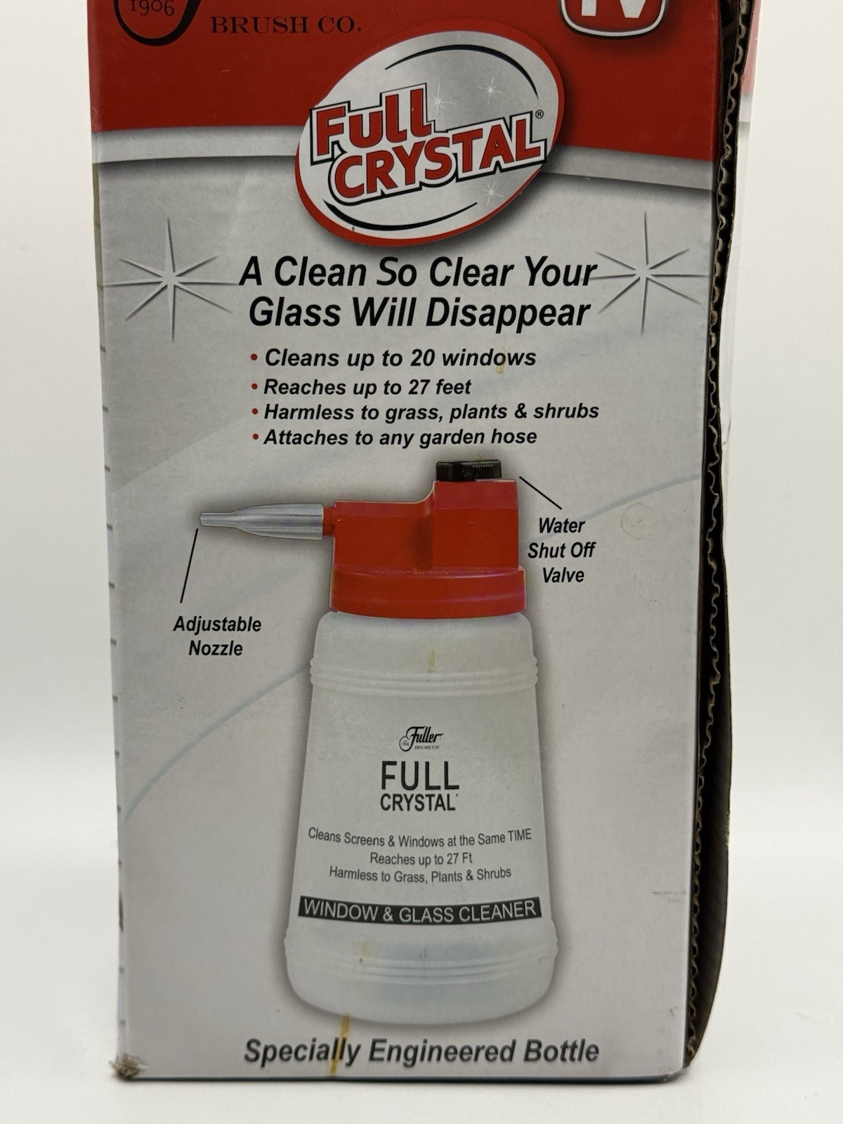 Fuller Brush FBFC-6 As Seen On TV Full Crystal Window & Outdoor Surface Cleaner