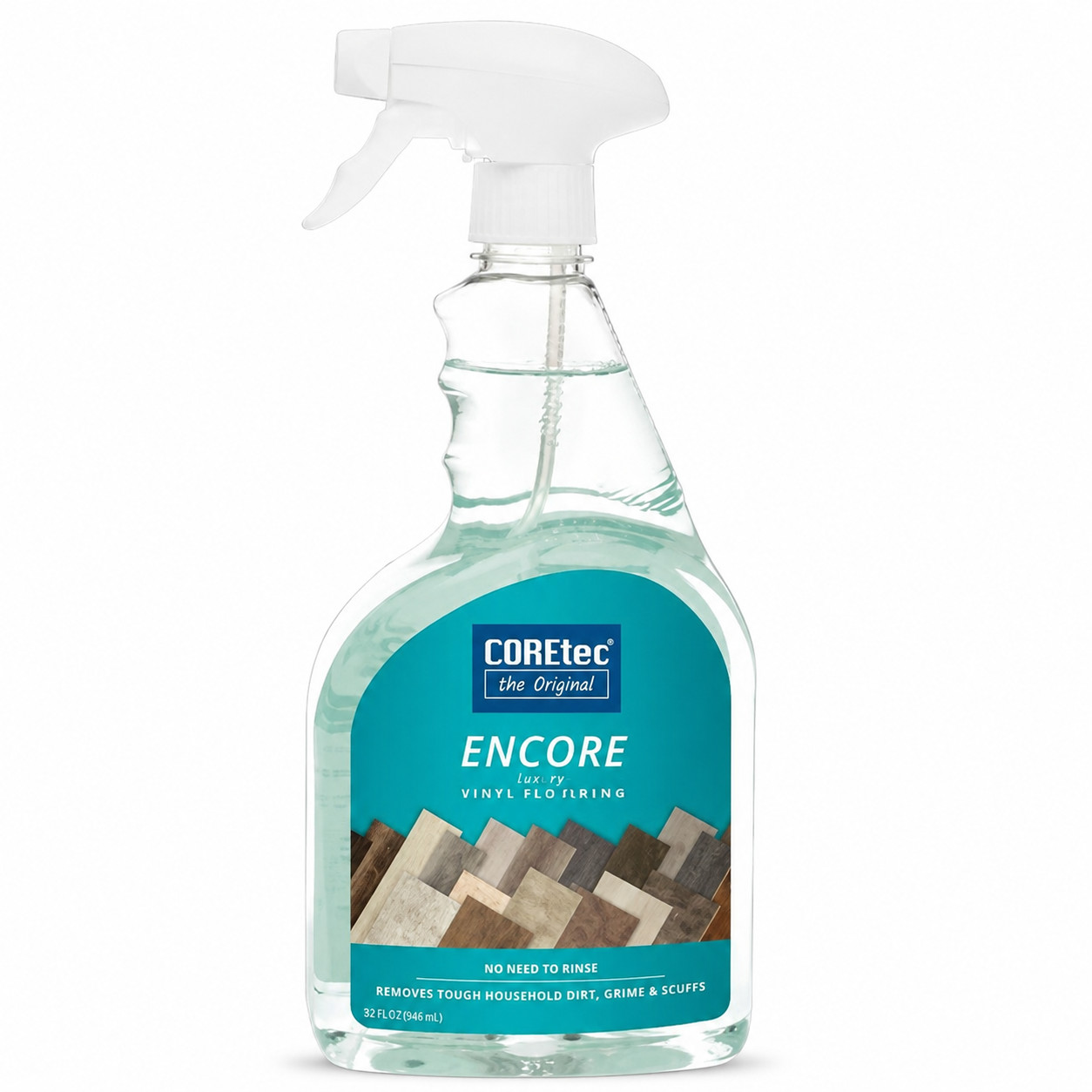 COREtec Encore Luxury Vinyl Floor Cleaner 32 fl oz No Rinse pH Neutral