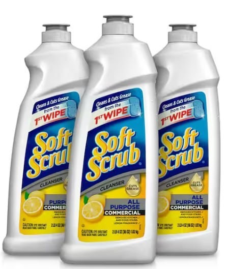 Soft Scrub 36 oz. Commercial All Purpose Lemon Cleaner 3-Pack