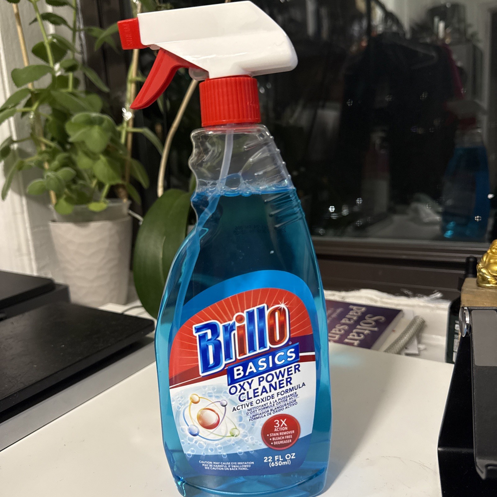 Brillo Basics Oxy Power Spray Cleaner 22 Fl Oz Brand New FREE SHIPPING