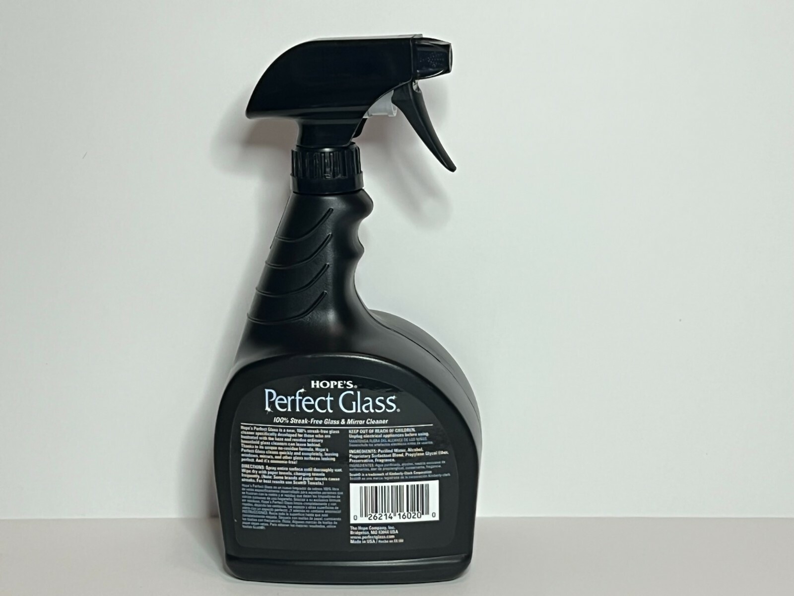 Hope’s Perfect Glass Glass Cleaner, Unscented, 32-oz Bottle (HOC32PG6)