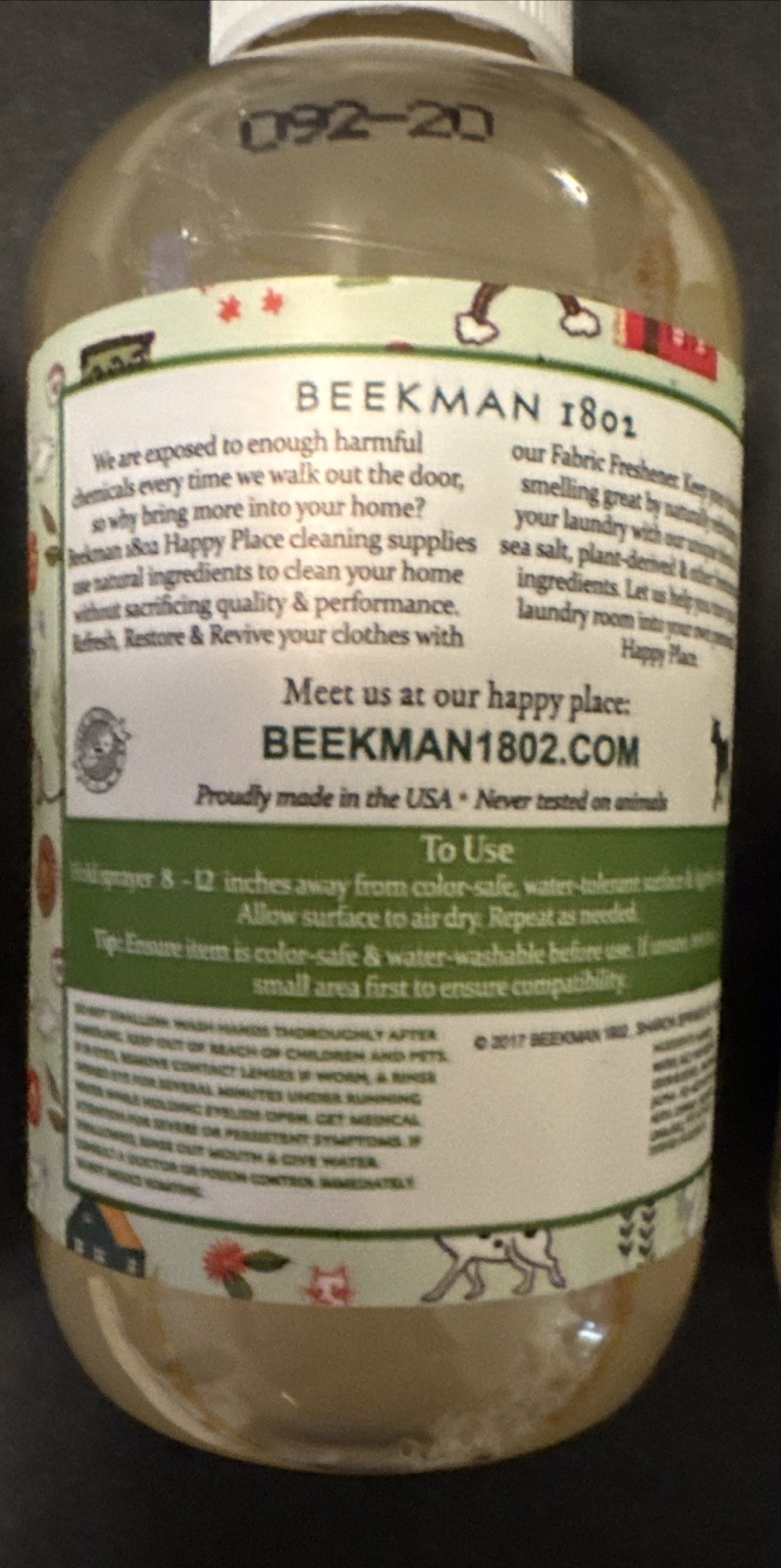 Beekman 1802 Happy Place 5-Piece Laundry Sample / Travel Kit – Sweet Grass NEW