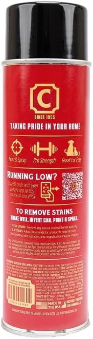 Campanelli Pro Series Stain Remover Point & Spray Carpet & Upholstery Cleaner fo