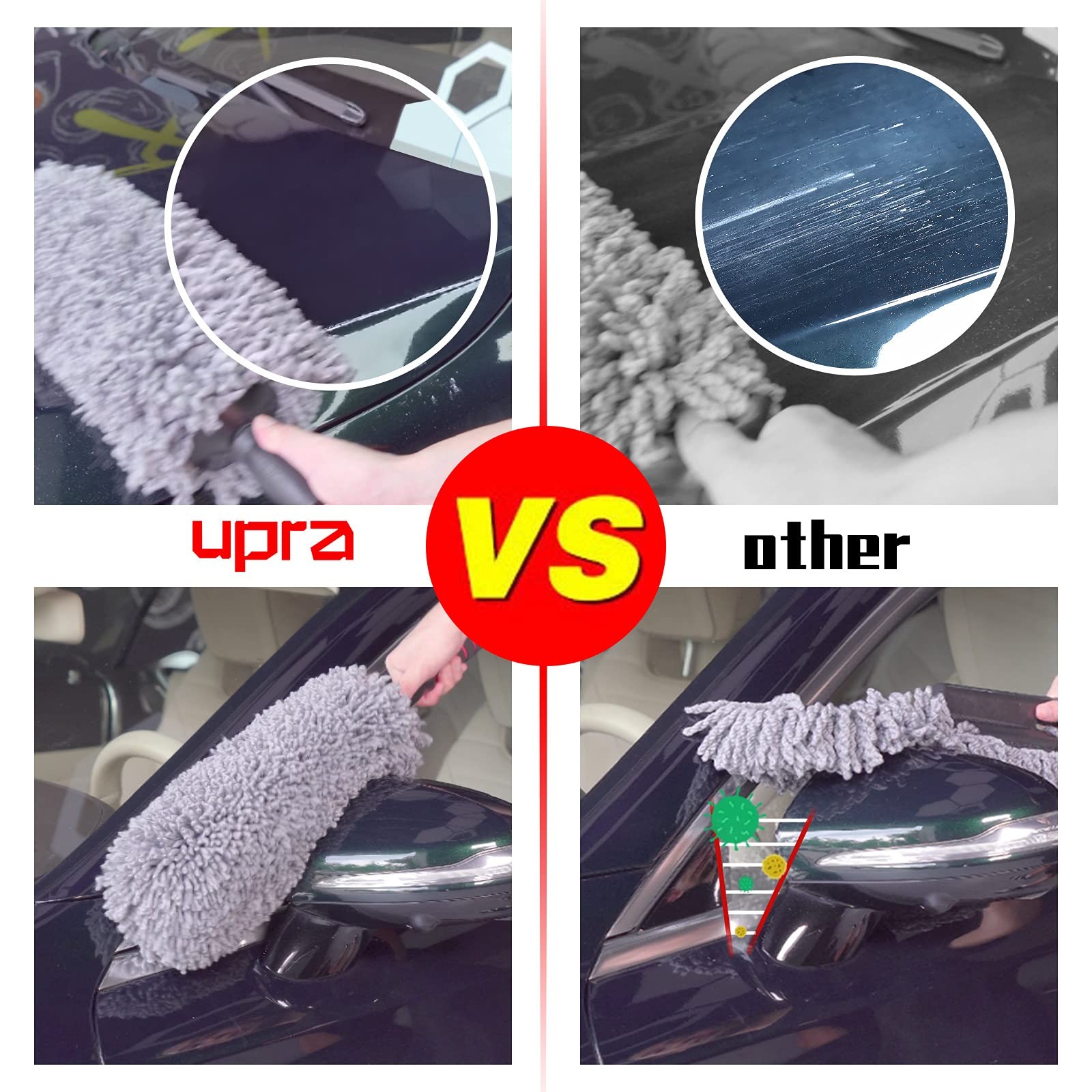 Ultimate Car Duster Kit，Best Microfiber Multipurpose Duster,Interior &Exterio…