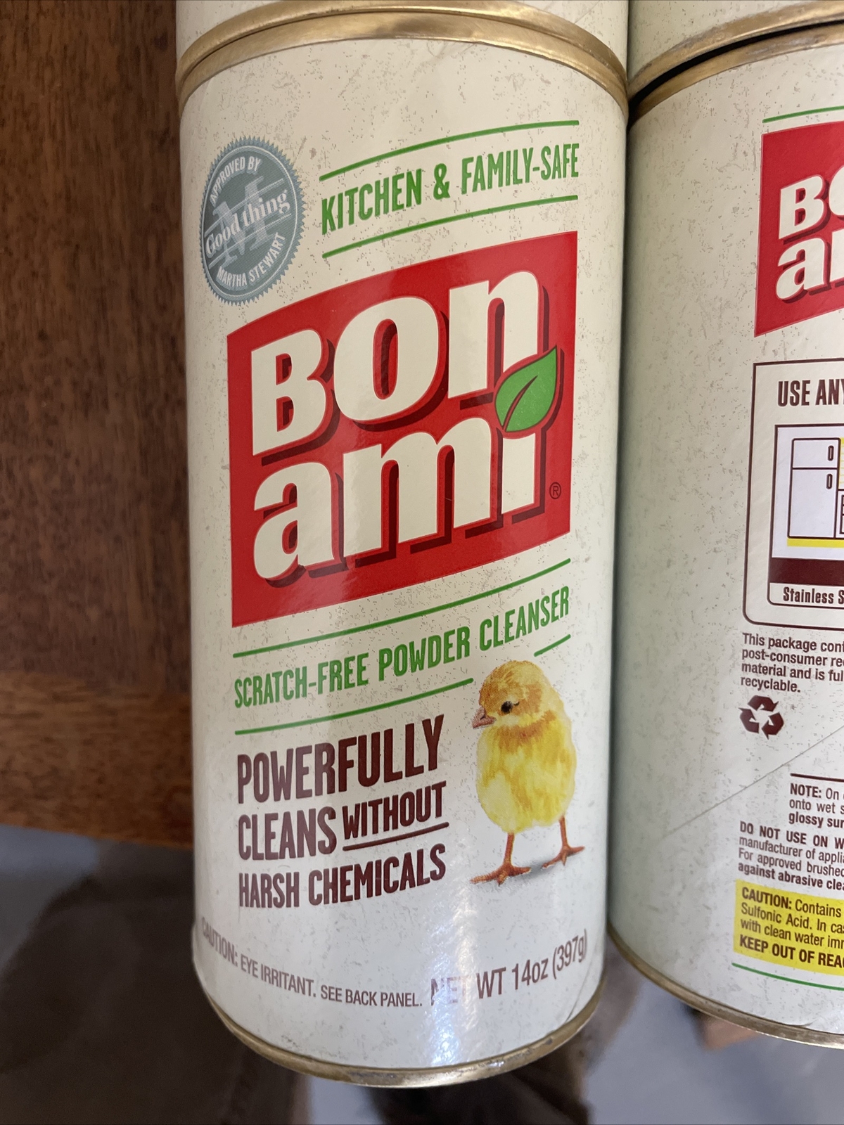 (12) Bon Ami 04410 14 Oz Polishing Cleanser Cleaning Powder – Pack of 12