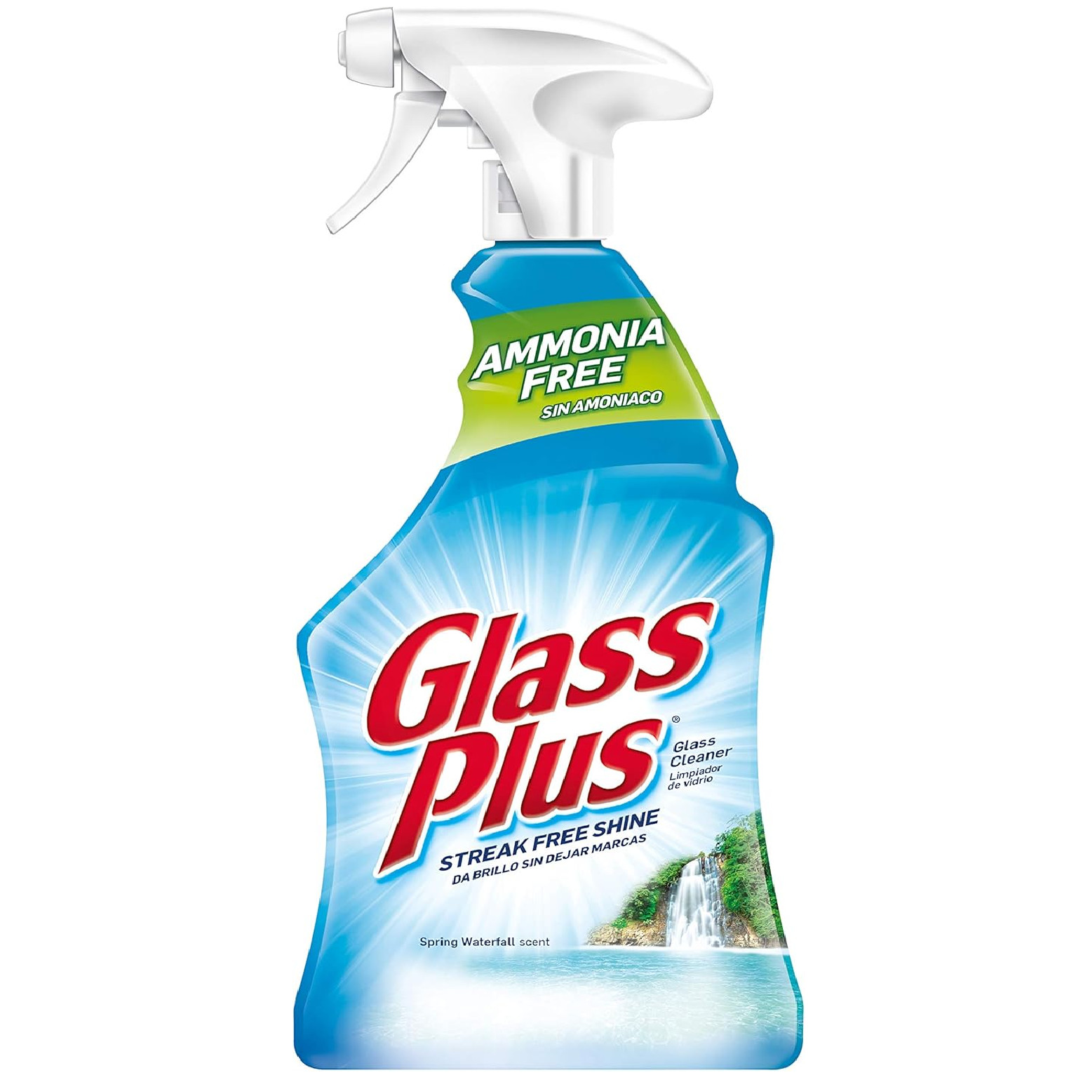 Glass Plus Glass Cleaner, 32 Fl Oz Bottle, Multi-Surface Glass Cleaner