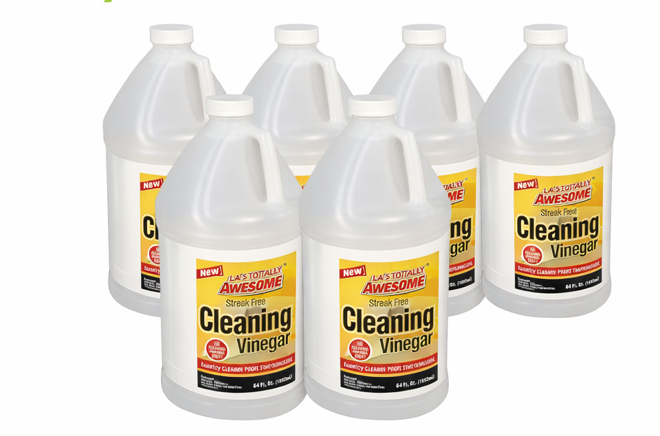 6 X LA’s Totally Awesome Multipurpose Cleaning Vinegar, 64-oz EACH Free Ship
