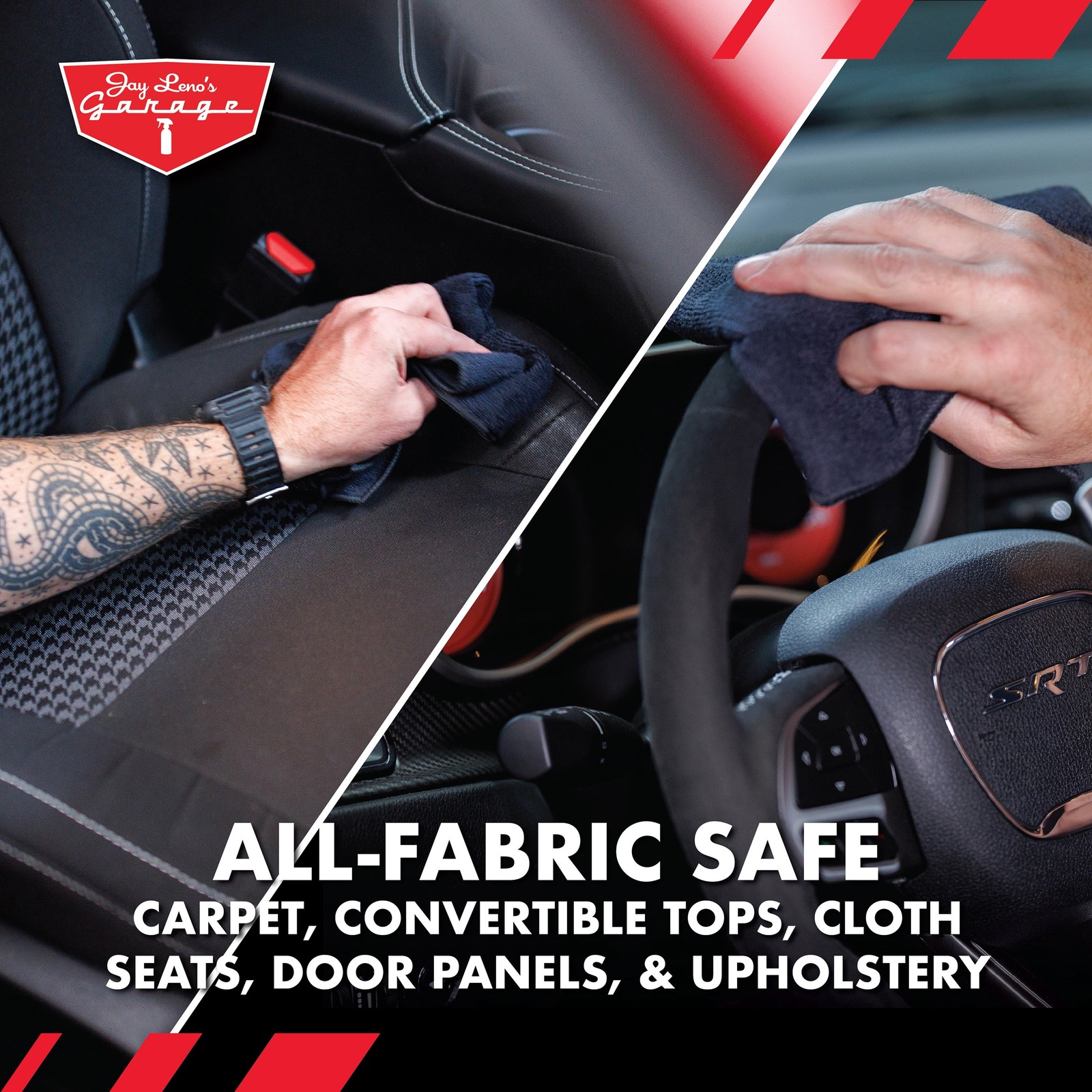 Garage Fabric Clean (16 oz) – Cleans Car Cloth, Carpet, Upholstery, and More