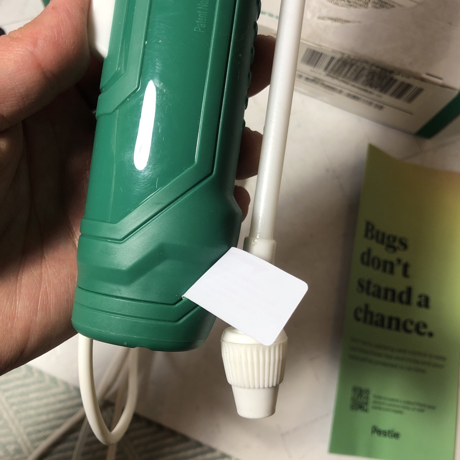 Pestie Reusable Sprayer for Home Barrier Replacement Part – New