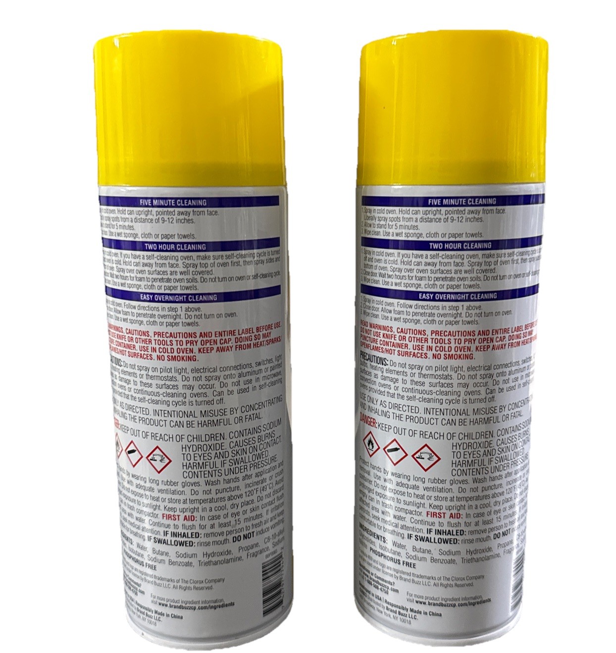 Formula 409 Heavy Duty Oven Cleaner Lemon Fresh Scent 2 PACK, 14.5 Fl Oz. Each